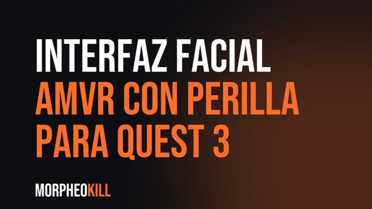 Interfaz facial AMVR con perilla para Quest 3: opinión