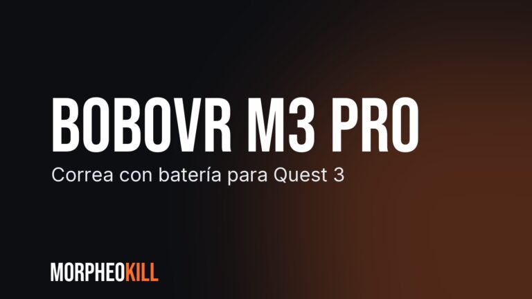 BOBOVR M3 Pro: correa con batería para Quest 3 BOBOVR M3 Pro: correa con batería para Quest 3