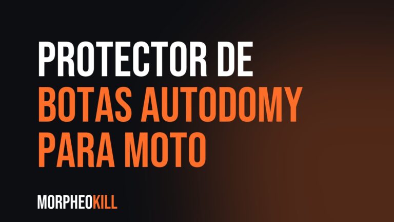 Protector de botas Autodomy para moto: opinión