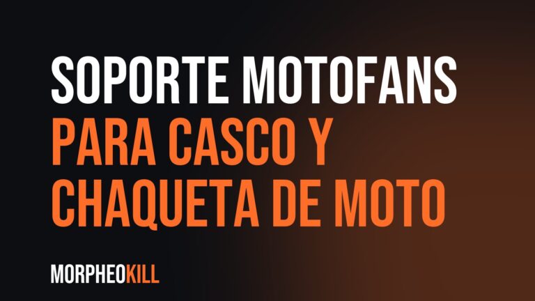 Soporte Motofans para casco y chaqueta de moto
