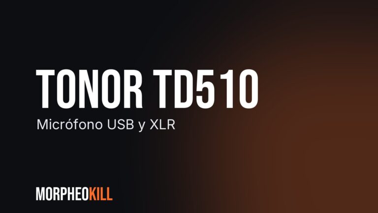 Tonor TD510: micrófono USB y XLR, opinión