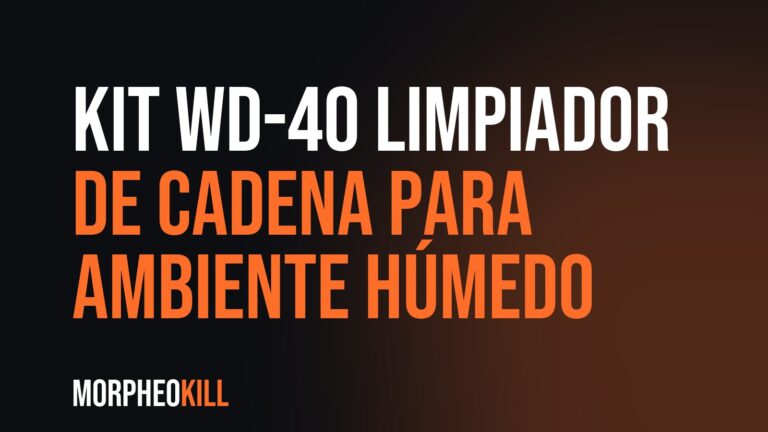 Kit WD-40 limpiador de cadena para ambiente húmedo